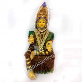 Varalakshmidevi  Idol Set (Maroon Colour)